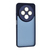 Gigapack Xiaomi Redmi 14C 4G szilikon telefonvédő (ütésállóság, akril hátlap, kameravédő) sötétkék