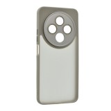 Gigapack Xiaomi Redmi 14C 4G szilikon telefonvédő (ütésállóság, akril hátlap, kameravédő) világosszürke