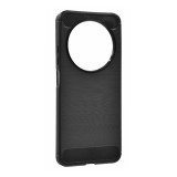 Gigapack Xiaomi Redmi 14C 4G szilikon telefonvédő (ütésállóság, légpárnás sarok, szálcsiszolt, karbon minta) fekete