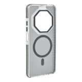 Gigapack Xiaomi Redmi 14C 4G szilikon védő (ütésállóság, légpárnás sarok, karbon minta, wireless, magsafe) sötétszürke