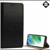 Gigapack Xiaomi Redmi 14C 4G valódi bőr fliptok fekete (GP-163332) (GP-163332)