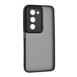 Gigapack Xiaomi Redmi 15 4G  szilikon telefonvédő (ütésállóság, akril hátlap, kameravédő) fekete