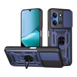 Gigapack Xiaomi Redmi 15C 5G  defender szilikon telefonvédő (ütésállóság, tartógyűrű, kameravédő) sötétkék