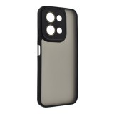Gigapack Xiaomi Redmi 15C 5G  szilikon telefonvédő (ütésállóság, akril hátlap, kameravédő) fekete