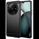 Gigapack Xiaomi Redmi A3 karbon mintás szilikon tok fekete (GP-155707) (GP-155707)