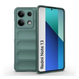 Gigapack Xiaomi Redmi Note 13 4G szilikon telefonvédő (ütésállóság, kameravédő, 3d) sötétzöld
