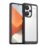 Gigapack Xiaomi Redmi Note 13 Pro Plus 5G műanyag telefonvédő (szilikon keret, ütésállóság, átlátszó hátlap) fekete