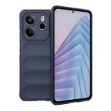 Gigapack Xiaomi Redmi Note 14 4G  szilikon telefonvédő (ütésállóság, kameravédő, 3d) sötétkék