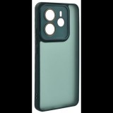Gigapack Xiaomi Redmi Note 14 4G szilikon tok akril hátlappal sötétzöld (GP-167725) (GP-167725)