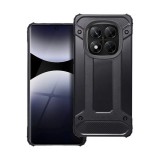 Gigapack Xiaomi Redmi Note 14 Pro 4G defender szilikon telefonvédő (ütésállóság, légpárnás sarok, fémhatás) fekete