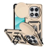 Gigapack Xiaomi Redmi Note 14 Pro 4G defender szilikon telefonvédő (ütésállóság, tartógyűrű, kameravédő) arany