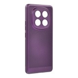 Gigapack Xiaomi Redmi Note 14 Pro 4G műanyag telefonvédő (légáteresztő, lyukacsos, kameravédő) lila