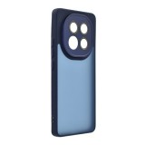 Gigapack Xiaomi Redmi Note 14 Pro 4G szilikon telefonvédő (ütésállóság, akril hátlap, kameravédő) sötétkék