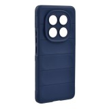 Gigapack Xiaomi Redmi Note 14 Pro 5G szilikon telefonvédő (ütésállóság, kameravédő, 3d) sötétkék