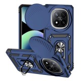 Gigapack Xiaomi Redmi Note 14 Pro Plus 5G defender szilikon telefonvédő (ütésállóság, tartógyűrű, kameravédő) sötétkék