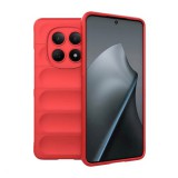 Gigapack Xiaomi Redmi Note 15 4G szilikon telefonvédő (ütésállóság, kameravédő, 3d) piros