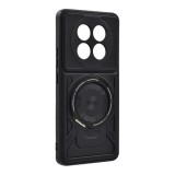 Gigapack Xiaomi Redmi Note 15 5G defender szilikon telefonvédő (ütésállóság, tartógyűrű, mágneses) fekete