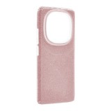 Gigapack Xiaomi Redmi Note 15 Pro 4G szilikon telefonvédő (műanyag belső, csillogó hátlap) rózsaszín