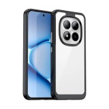 Gigapack Xiaomi Redmi Note 15 Pro Plus 5G szilikon telefonvédő (ütésállóság, átlátszó hátlap) fekete