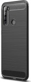 Gigapack Xiaomi Redmi Note 8T Szálcsiszolt Szilikon Tok - Fekete