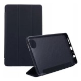 Gigapack Xiaomi Redmi Pad SE 8.7 tok álló, bőr hatású (flip, trifold, asztali tartó) fekete