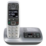 Gigaset E560A telefon DECT telefon Hívóazonosító Fekete, Ezüst