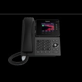 Gigaset P810B IP PRO VoIP asztali telefon (3,36" színes TFT kijelző, 2xRJ-45, PoE, Bluetooth, 12 SIP, HD hang, fekete)