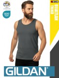 Gildan SOFTSTYLE CHARCOAL férfi ujjatlan 100% pamut trikó