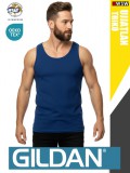 Gildan SOFTSTYLE NAVY férfi ujjatlan 100% pamut trikó