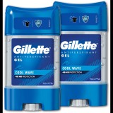 GILLETTE Cool Wave zselés izzadásgátló, 2 × 70 ml (DEO081s)