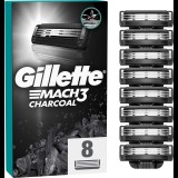 Gillette Mach3 Charcoal borotvabetét 8db (8700216085472) (8700216085472)