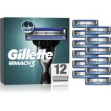 Gillette Mach3 Mach3 tartalék pengék 12 db