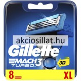 Gillette Mach3 Turbo borotvabetét 8db-os