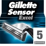 Gillette Sensor Excel tartalék pengék uraknak 5 db