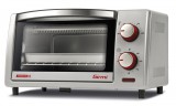 Girmi FE10 Ardente 10 asztali elektromos sütő 10 literes, ezüst, kvarc fűtőszál, 100–230°C, időzítő, dupla üveg