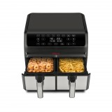 Girmi FG22 ECOFRIT BIS Forrólevegős sütő két étel egyidejű készítéséhez, sok extra szolgáltatással