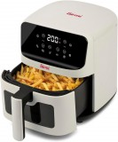Girmi FG27 Ecofrit Lite forrólevegős sütő 4.2 liter, 8 program, digitális kijelző, állítható hőmérséklet, homok-bézs szín, Incanto sorozat