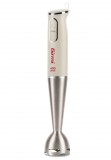 Girmi MX03 - 400W botmixer ergonomikus fogással, 19 cm inox szárral és 2 sebességgel, matt törtfehér színben