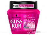 Gliss Kur intenzív tégelyes pakolás, Supreme Length hosszú hajra, 300 ml