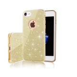 Glitter (3in1) - Samsung A566 Galaxy A56 5G arany szilikon tok
