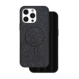 Glitter Thin Mag Apple iPhone 17 (6.3) Magsafe TPU tok fekete