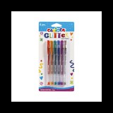 Glitteres zselés toll 6 db-os szett - Carioca