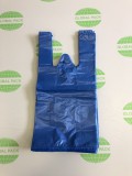 Globál Pack 20x40/13 Ingvállas bevásárlótáska (szatyor) kék / 500db