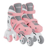 GLOBBER Learning Skates 2 in 1 30-33 méret - Rózsaszín (783-210)