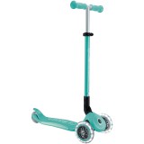 Globber Primo Foldable Plus Lights Összecsukható Háromkerekű gyerek roller - Menta (439-706-2)