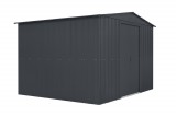 GLOBEL 108 kerti ház, tároló ANTRACIT+napfénytető (6,99m2)
