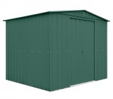 GLOBEL 108 kerti ház, tároló ZÖLD+napfénytető (6,99m2)