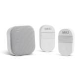 Globiz 2 az 1-ben vezetéknélküli csengő és éjjelifény - Kinetic  - 2 kültéri - fehér