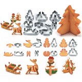 Globiz 3D sütikiszúró szett Nagy Karácsony 8db