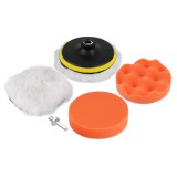 Globiz 4 db-os Autós polírozó szett adapterrel